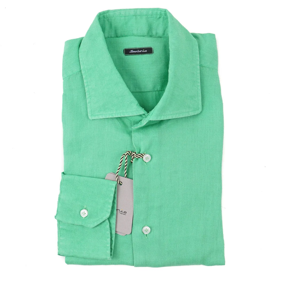 Sartorio Tailored-Fit Soft Linen Shirt