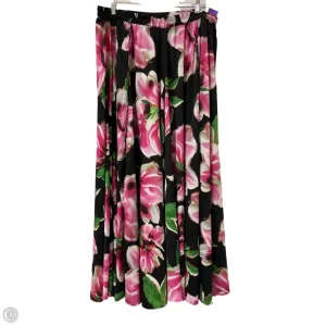 Skirt Maxi By Roz And Ali In Black. Size: 16