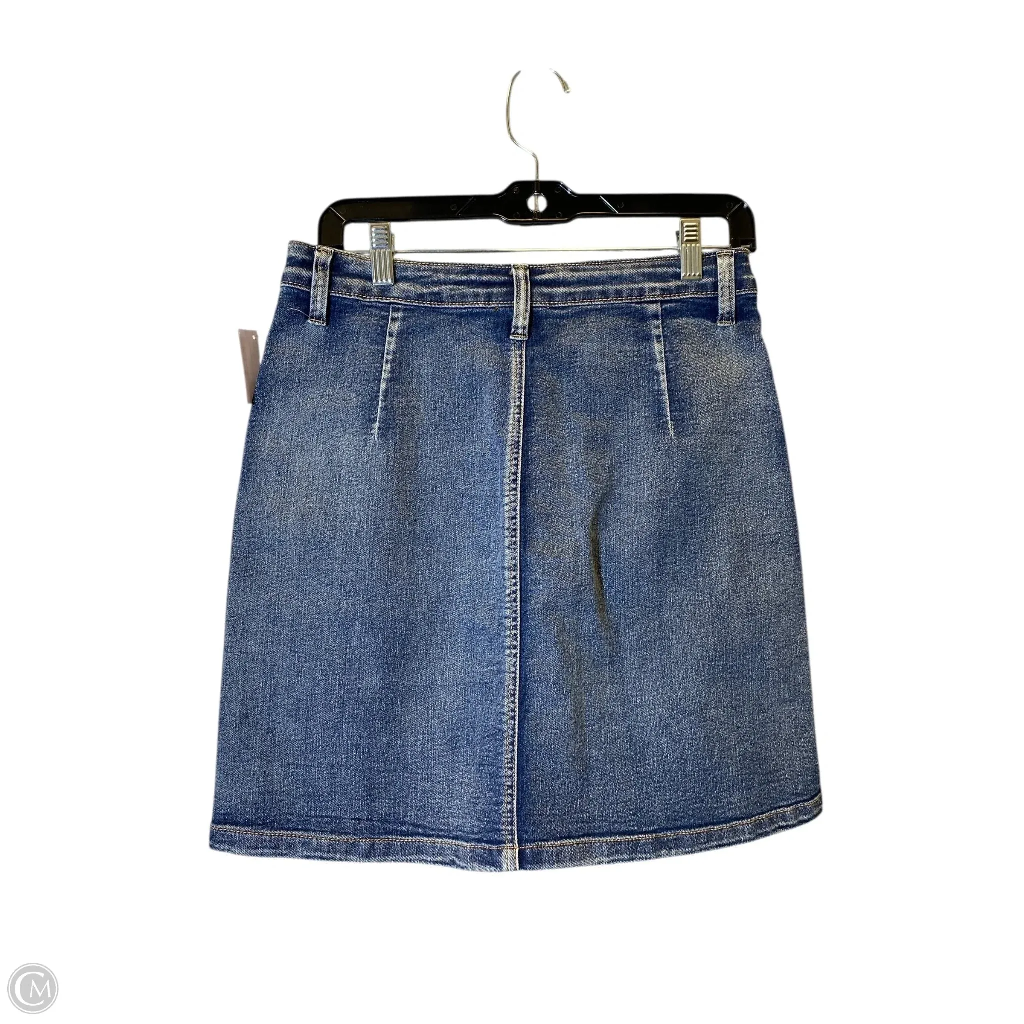 Skirt Mini & Short By Clothes Mentor In Blue Denim. Size: 4