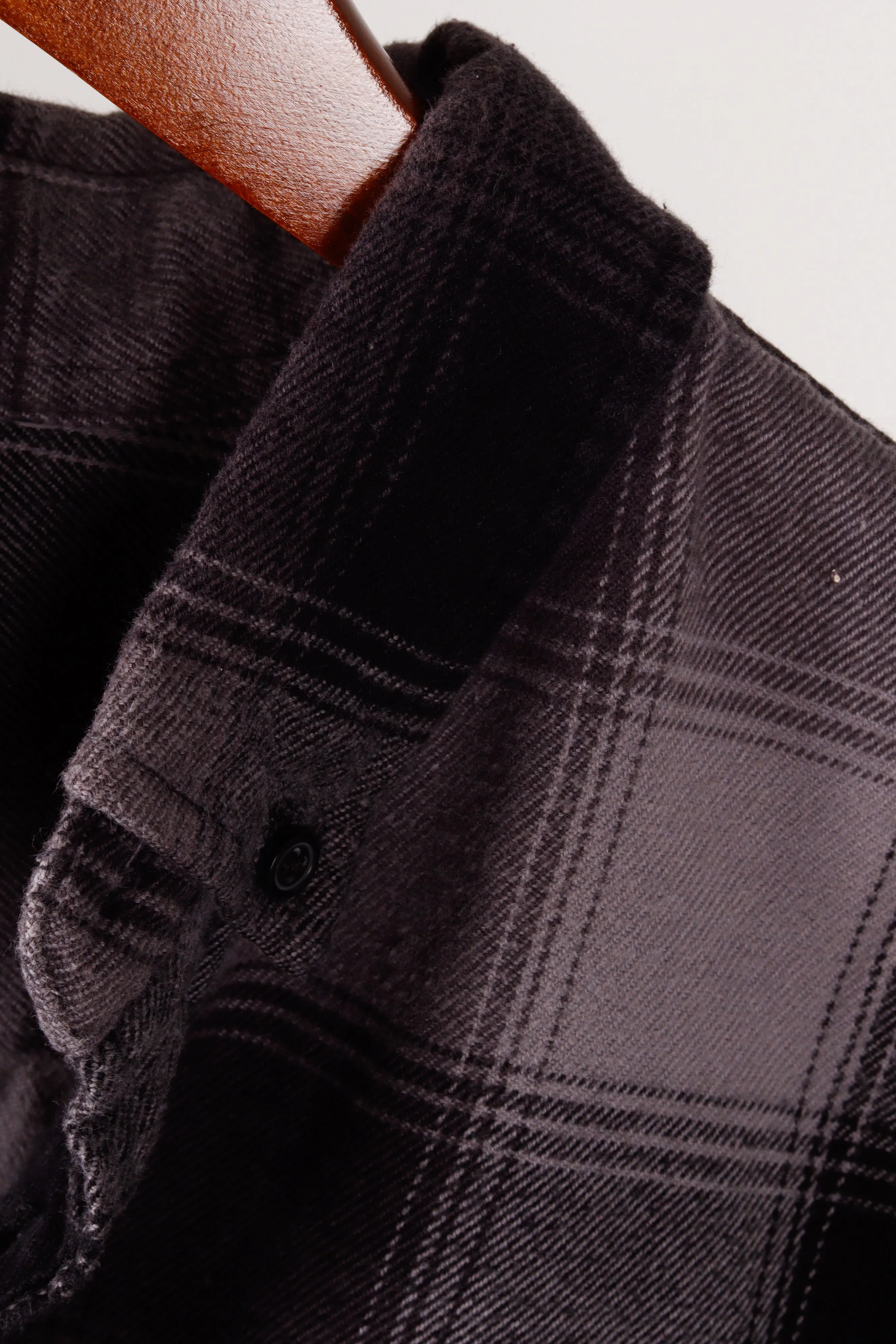 Supreme FW18 'Shadow Plaid' Flannel Shirt Black (2018)