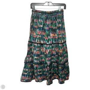 Tiered Skirt Maxi By Allison In Multi-colored. Size: Xs